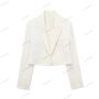 Дамски елегантен комплект от две части, сако и къси панталонки, 2цвята , снимка 10
