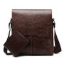 Мъжка чанта през рамо + подарък портфейл, снимка 1 - Чанти - 45650623