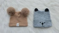 Бебешки шапки 0-6 месеца, снимка 1