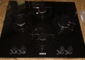Zanussi черен стъклокерамичен газов плот за вграждане , снимка 17