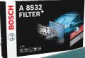 BOSCH филтър купе A8532 Filter+: аквивен въглен и други, снимка 1 - Аксесоари и консумативи - 45252943