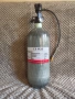 Карбонова бутилка 3L 300bar PCP плюс кран със зарядна станция, снимка 1