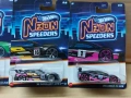 Колички Hot Wheels NEON SPEEDERS/ Хот Уилс - 7 модела / 011, снимка 9
