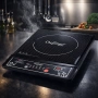 Индукционен котлон Cheffinger - 2000W, с дигитален дисплей, таймер и защита от прегряване, снимка 4