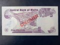 Спесимен Малта 5 лири , снимка 2