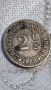 Монета 2 стотинки и 1/2 половина 1888 Княжество България , снимка 1 - Нумизматика и бонистика - 45759149