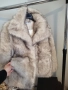 Пухкаво палто от еко косъм, снимка 3