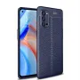 OPPO Reno 4 Pro Удароустойчив Litchi Skin Калъф и Протектор, снимка 4