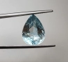 Аквамарин с форма капка и светло син цвят 8.40! Нов!, снимка 12