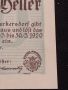 Банкнота НОТГЕЛД 50 хелер 1920г. Австрия перфектно състояние за КОЛЕКЦИОНЕРИ 45141, снимка 4