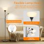 OUTON LED димируема подова лампа със сензорно управление, дистанционно, приложение, снимка 4