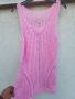 Розова плажна рокля мрежа , снимка 2