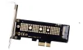 НОВА! M.2 NVME to PCIe 3.0 X1 Адаптер NVME/AHCI SSD към PCI Express Expansion Card , снимка 5