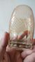 Ретро Винтидж стар цветен кристал стари кристални чаши  стара кристална чаша  , снимка 3