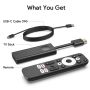 TV Stick DColor GD1 4K, ТВ Стик сертифициран, Amlogic S905Y4, Smart TV, IPTV, Android TV11, снимка 2