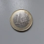 Австрийска евро монета от 1 евро от 2002г. , снимка 2