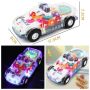Музикална и светеща, прозрачна, полицейска кола играчка за деца, снимка 1 - Музикални играчки - 45687718
