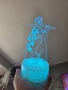 3D лампа с различни аниме герои, снимка 1