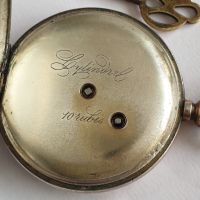 Стар колекционерски сребърен часовник DEPOSE, снимка 9 - Антикварни и старинни предмети - 45686934