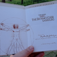 The Da Vinci code с Том Ханкс DVD луксозно издание без бг субс , снимка 2 - DVD филми - 45020949