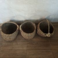 Плетени кошници -3 броя., снимка 8 - Антикварни и старинни предмети - 45681357