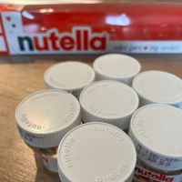 Nutella празни декоративни бурканчета , снимка 3 - Декорация за дома - 45172308