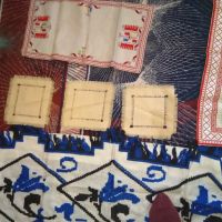 Български карета ръчно плетени лен коприна и други нови не ползвани, снимка 5 - Покривки за маси - 45221826