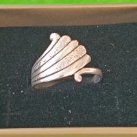 Красив сребърен пръстен , снимка 1 - Пръстени - 45469246