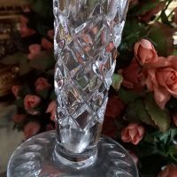 Кристална ваза , снимка 2 - Вази - 45439437