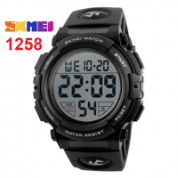 водоустойчив мъжки спортен часовник SKMEI кварц LED 1025 1258, снимка 5 - Мъжки - 44958536