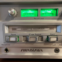 Ресийвър - касетъчен дек,радио и усилвател Soundisign , снимка 2 - Ресийвъри, усилватели, смесителни пултове - 44975462