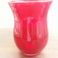 Стъклена ваза съд, снимка 1 - Декорация за дома - 16394914