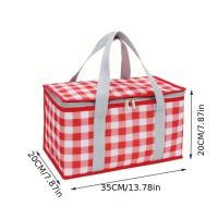 Чанта за пикник с голям капацитет за пътуване на открито 🎒🚲🛴🛵🌳☀️👒🏕️, снимка 5 - Хладилни чанти - 45775679