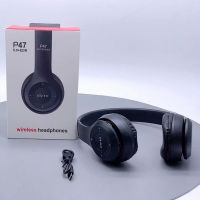 Безжични слушалки р47, снимка 1 - Bluetooth слушалки - 45296087