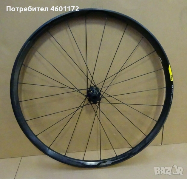 Предно Колело - Mavic XA Elite Carbon MTB Front Wheel 27.5” - 15x100mm - Hookless, снимка 1