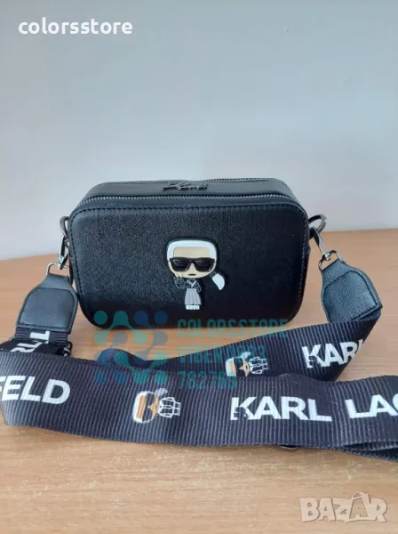 Черна чанта Karl Lagerfeld код SG145, снимка 1