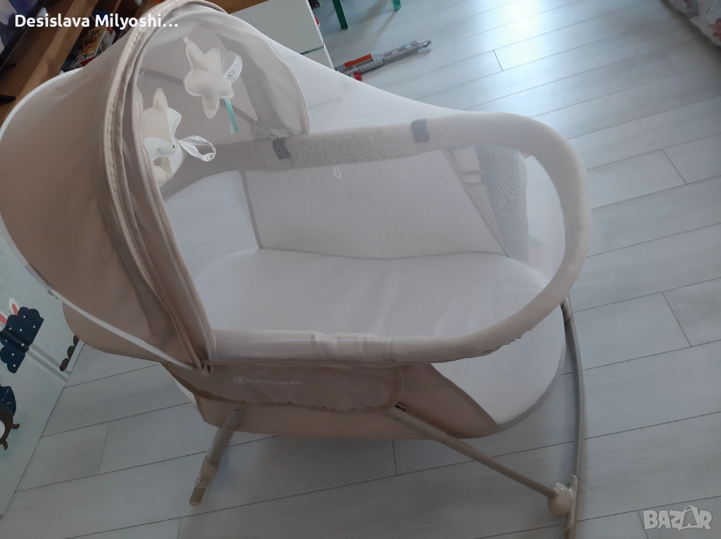 ПРОДАВАМ Бебешки стоки: легло-люлка Kinderkraf,  проходилка и шезлонг, снимка 1