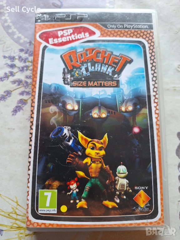 ✅ИГРА ЗА PSP RATCHET & CLANK: SIZE MATTERS❗, снимка 1