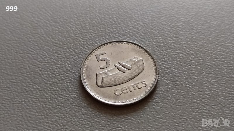 5 цента 1992 Фиджи, снимка 1