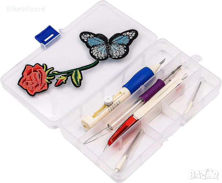 VOANZO DIY Magic Embroidery Pen Set Punch Needle Set  Инструменти за шивачи НОВИ, снимка 1