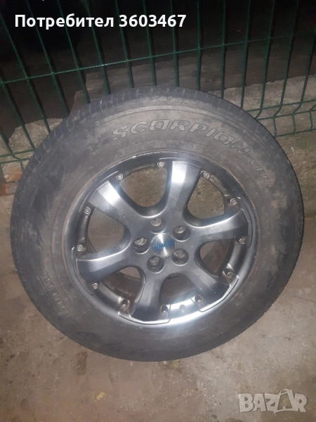 джанти със гуми 17 цолa за порше, туарег и др, снимка 1