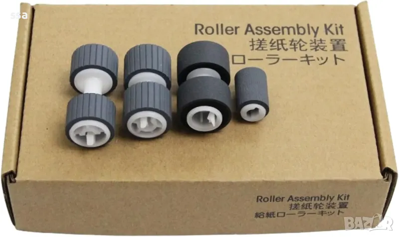 1Set B12B813581 Scanner Roller kit Compatible for Epson DS-760 DS-860 Scanner DS86RKIT1 Paper roller, снимка 1