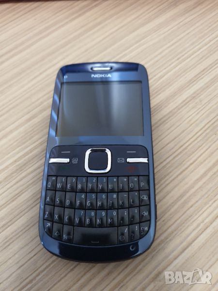 Nokia C3-00  като нов с QWERTY клавиатура и  оригинален адаптер, снимка 1