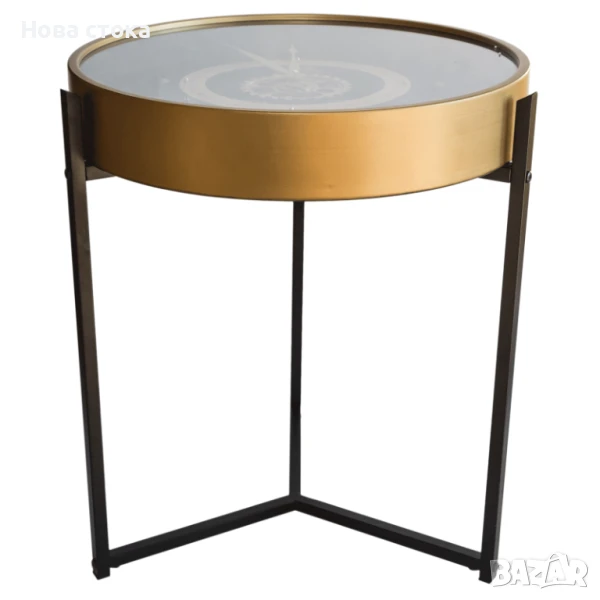 Маса с часовников механизъм, 49*49*55 см, снимка 1