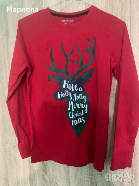 Коледна блузка, снимка 1