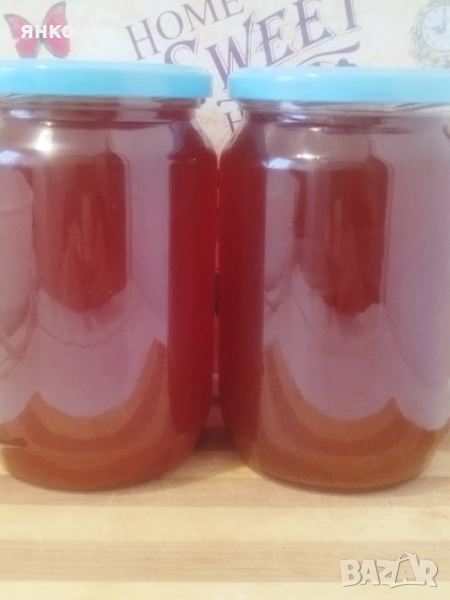 продавам натурален полифлорен пчелен мед мана+магарешки бодил , снимка 1