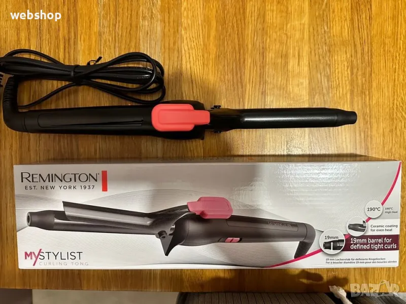 Маша за коса Remington MY STYLIST Curling Tong, снимка 1