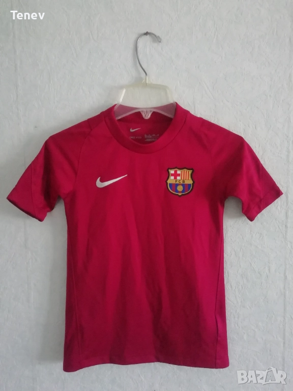 Barcelona Nike оригинална нова детска тениска фланелка 7-8г Барселона , снимка 1