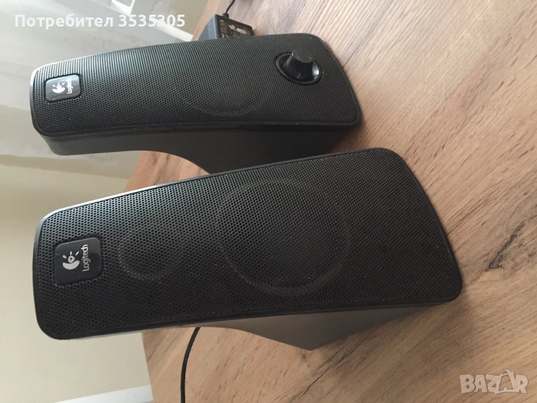Тонколони за компютър LOGITECH  SPEAKER , снимка 1