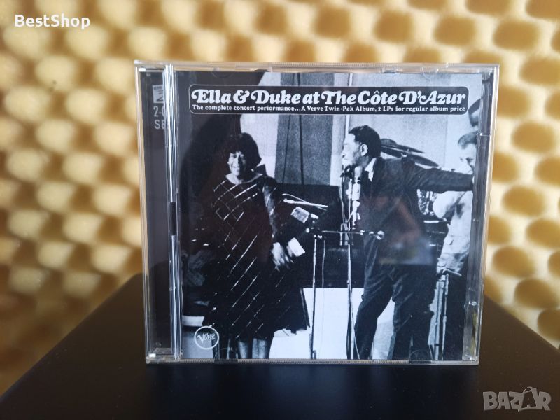 Ella Fitzgerald & Duke Ellington - Ella & Duke At The Côte D'Azur, снимка 1